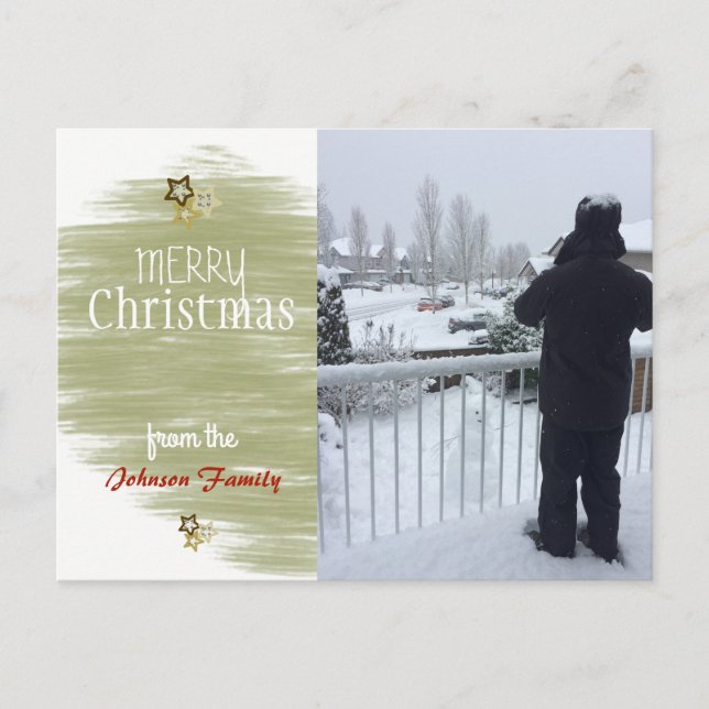 Golden Stars Carte photo (Devant)