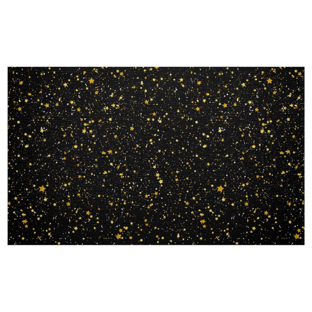 Golden Stars Fabric (Fat Quarter)
