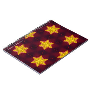 Golden Stars Notebook