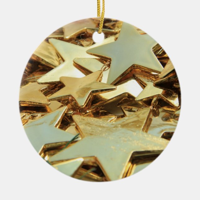 Golden stars ornament (Front)