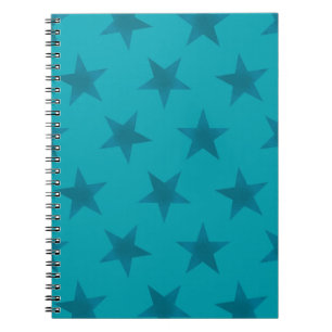 Golden Stars Pattern 15 Notebook