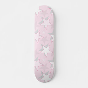 Golden Stars Pattern 1 Skateboard