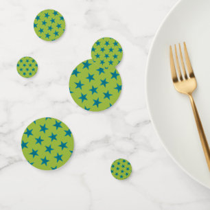Golden Stars Pattern 20 Confetti