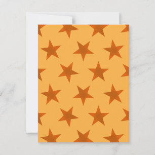 Golden Stars Pattern 2 Card