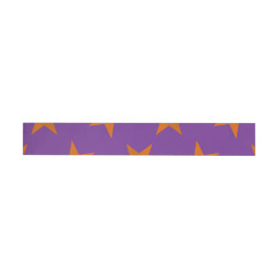 Golden Stars Pattern 3 Wrap Around Label