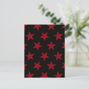 Golden Stars Pattern 8 Postcard
