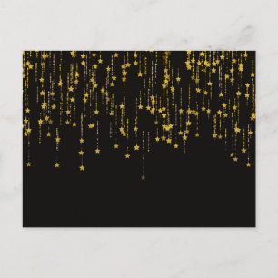 Golden Stars Postcard
