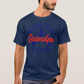 Golden State Grandpa blue T-Shirt