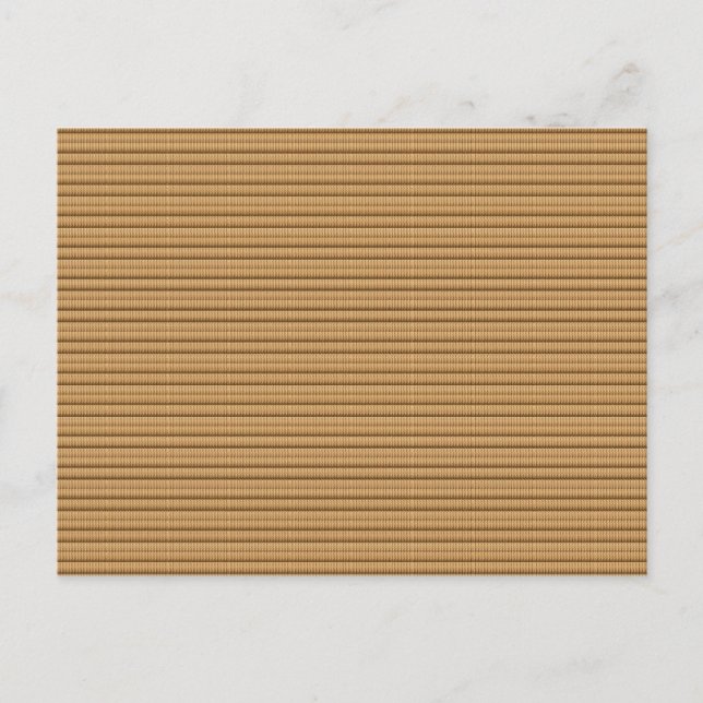 Golden Stripes Template DIY add Text Photo image Postcard (Front)