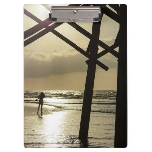 Golden Stroll Clipboard