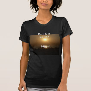 Golden Summer Sunset Reflection on the Beach T-Shirt