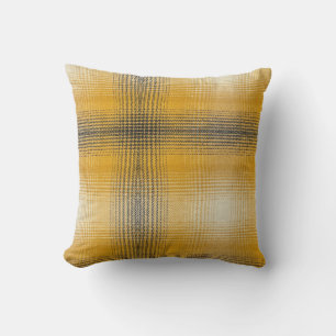 golden summer throw pillow