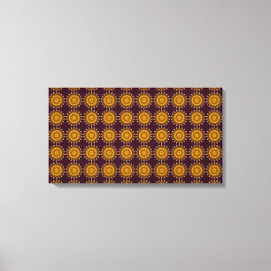 Golden Sun Canvas Print