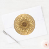 Golden Sun Sticker (Envelope)