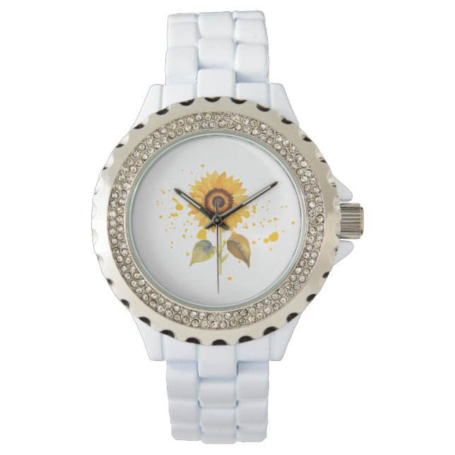 Golden Sunburst Watch (Front)