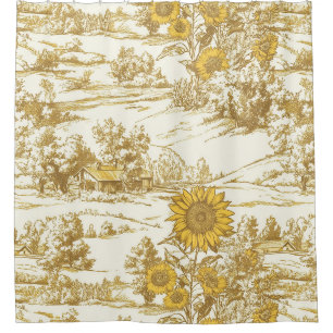 Golden Sunflower Summer Cottage Pattern