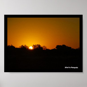 Golden Sunrise Poster