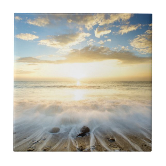 Golden Sunrise Tile (Front)