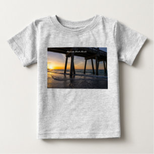 Golden Sunrise Under Pensacola Pier Toddler Shirt