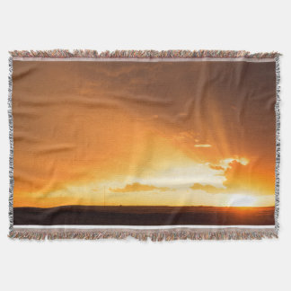 Golden Sunset Blanket