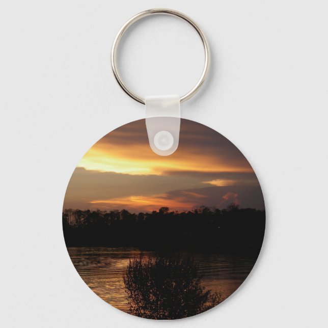 Golden Sunset Keychain (Front)