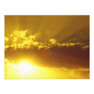 Golden Sunset Photo Print