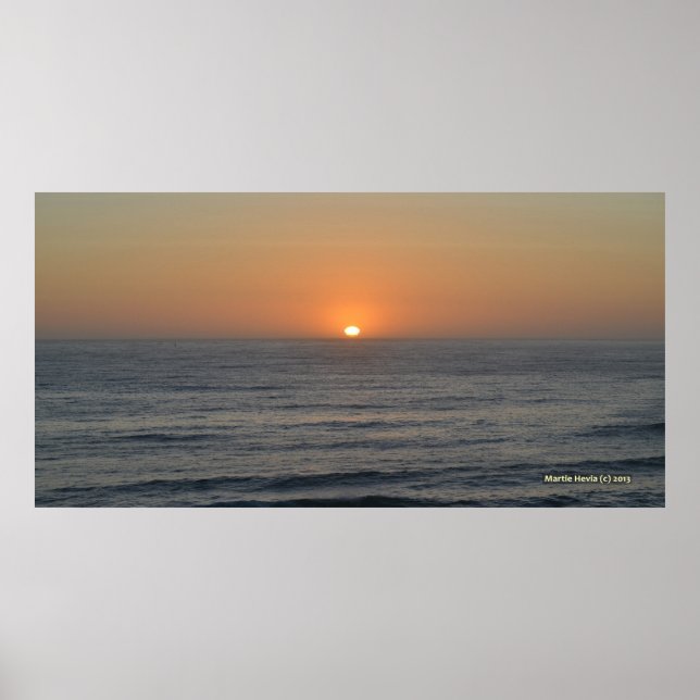Golden Sunset XV - Poster (Front)