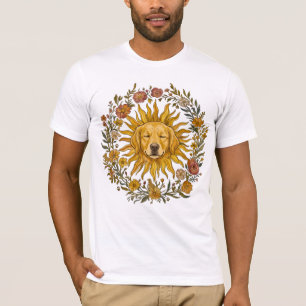Golden Sunshine Dog Lover T-Shirt
