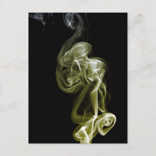 Golden Swirl Postcard