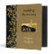 Golden swirls, damask 50th Wedding Anniversary
