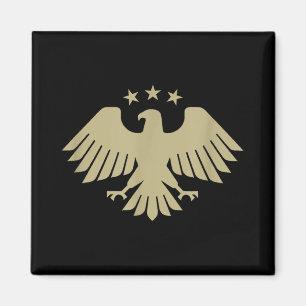 Golden Syrian Eagle – National Emblem Magnet