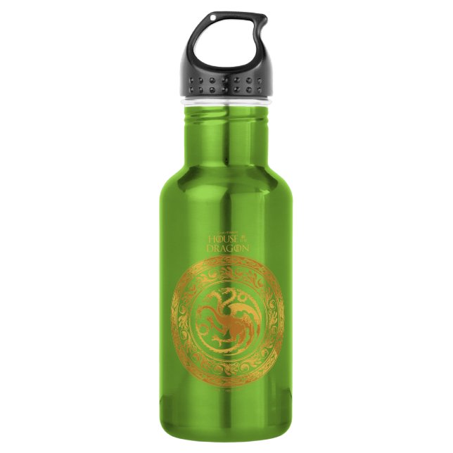Golden Targaryen Crest 532 Ml Water Bottle (Front)