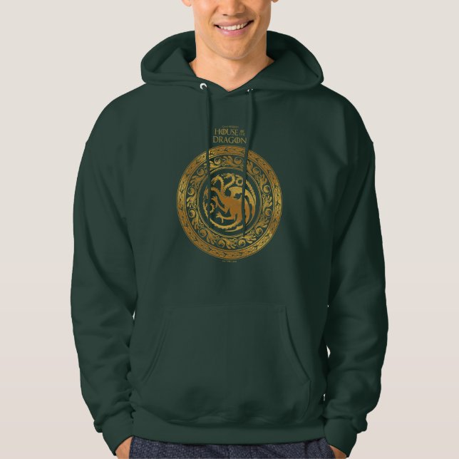 Golden Targaryen Crest Hoodie (Front)