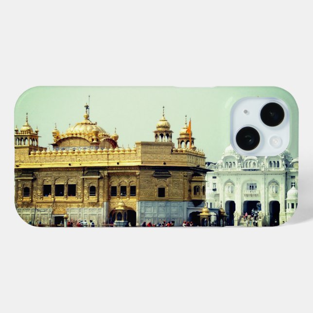 Golden temple, Amritsar, India iPhone 15 Case (Back (Horizontal))