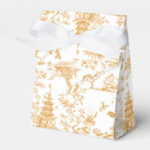 Golden Temples Chinoiserie Favour Box