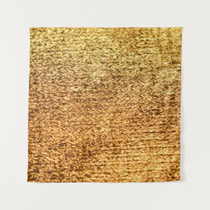 Golden textile: glamourous macro background. tapestry