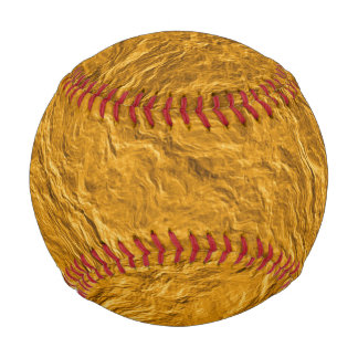 Golden texture baseball