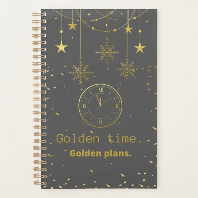 Golden time golden plans. planner (Front)