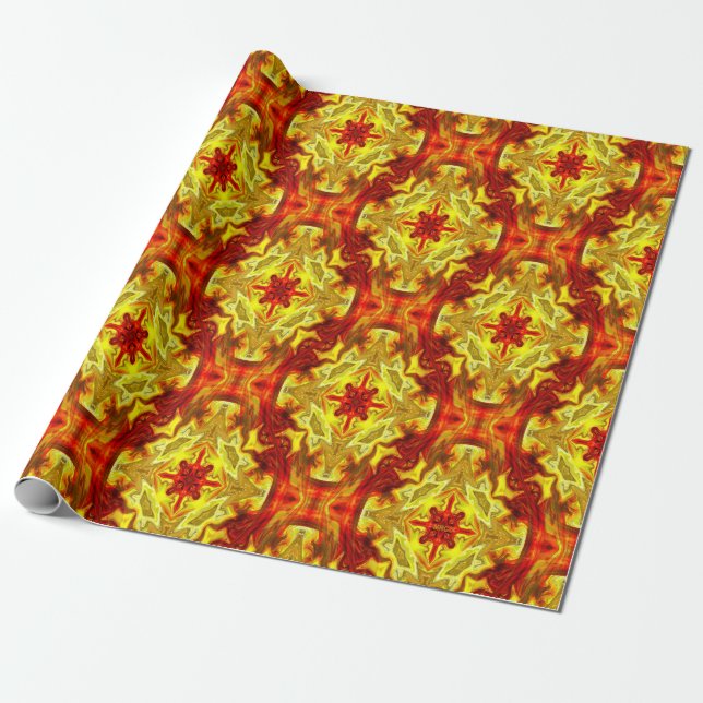 Golden Times.... Wrapping Paper (Unrolled)