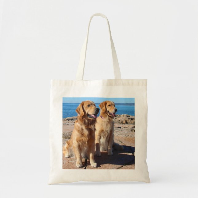 Golden Tote Bag (Front)