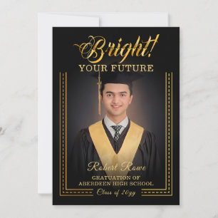 Golden touch Brighten your future. Invitation