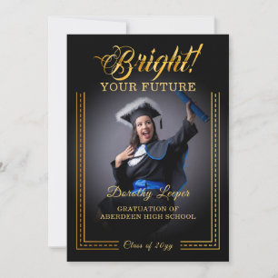 Golden touch Brighten your future. Invitation