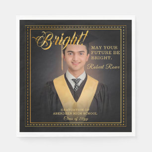 Golden touch Brighten your future. Napkin