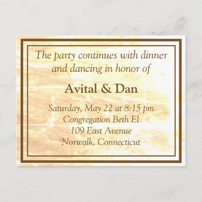 Golden Traditions Enclosure Card (Front)