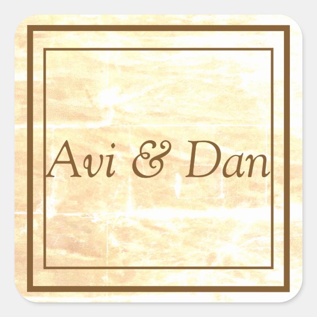 Golden Traditions Sticker or Envelope Seal (Front)