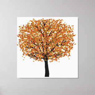 Golden Tree  Canvas Print