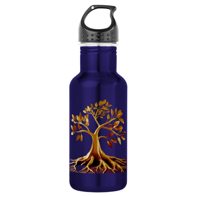 Golden Tree Hydration Water Bottle (Front)
