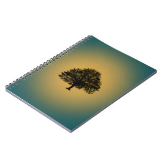Golden tree notebook