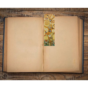 Golden Tree of Life Art – Art Nouveau Klimt Mini Business Card