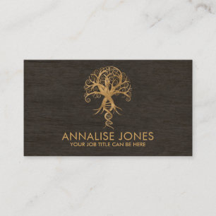 Golden Tree of Life - Evolution Business Card